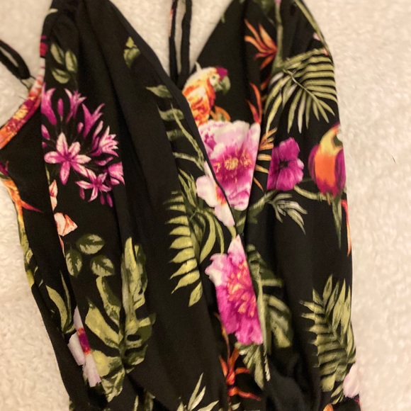 Tropical pantsuit romper - Picture 2 of 3